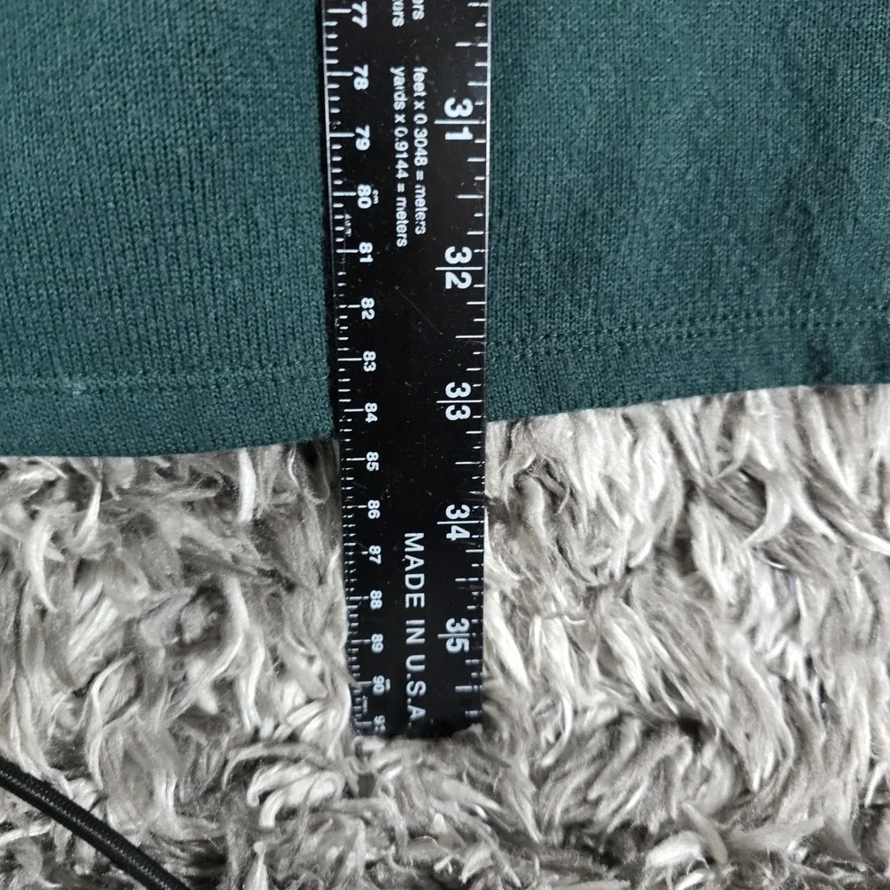 Old Navy Green Cowl Neck Long Sleeve A-Line Knit Dress Medium Petite 3503